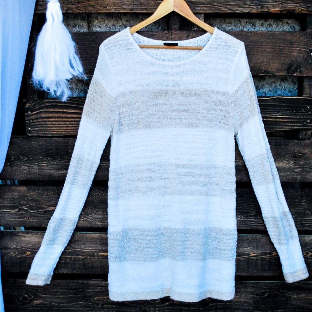 Calvin Klein Jeans Cream Oversized Sweater (I4)